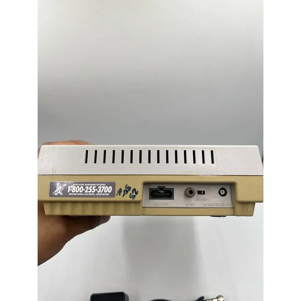 Super Nintendo Entertainment System SNES Console w OEM Controller & Cords Tested